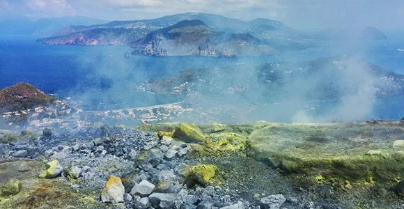 fumarole di Vulcano isole Eolie